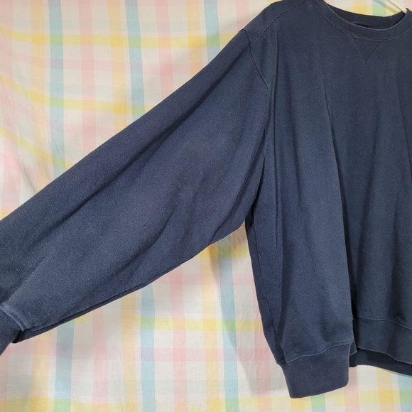 Vtg L.L. Bean men's cotton crewneck sweatshirt oversized athleisure wear - Picture 2 of 8